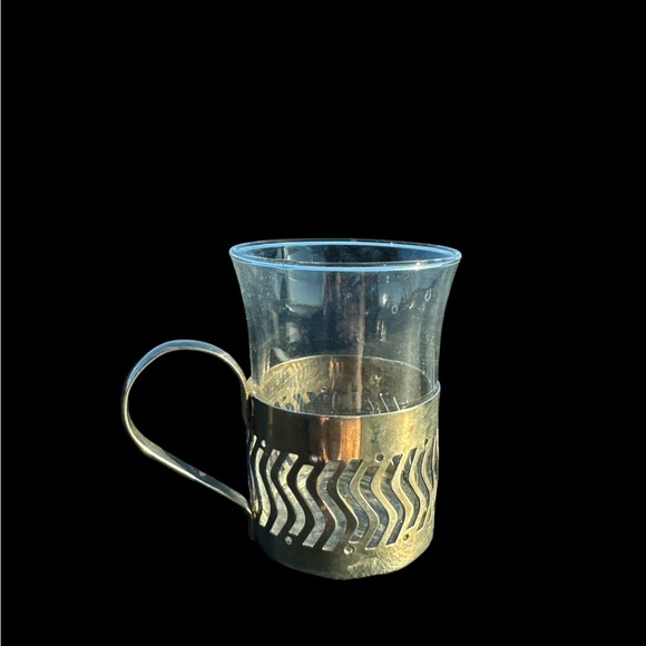 ♥️ Vintage Silver Plated Demitasse Cups, Set of 2 - Picture 3 of 4